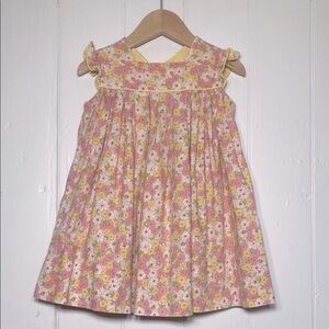 VINTAGE DICK & JANE EUC Classic Floral Ruffle Dress